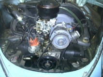 Motor before her service!