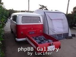 VW bus & trailer 9