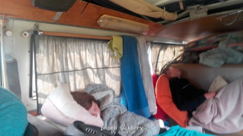 R and R sleeping