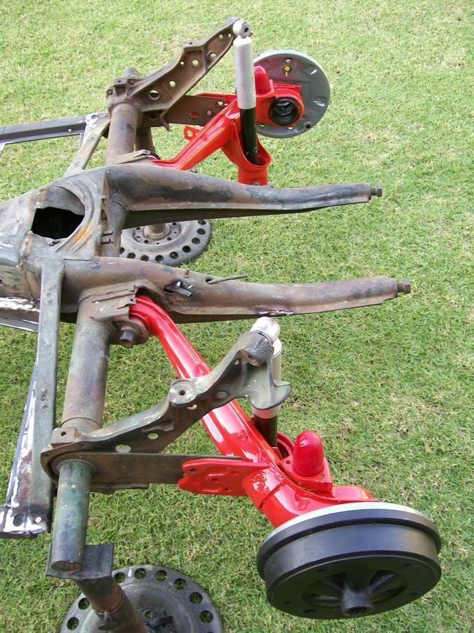 vw long travel rear suspension